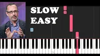 Directed by Robert B. Weide - Theme (SLOW EASY PIANO TUTORIAL)