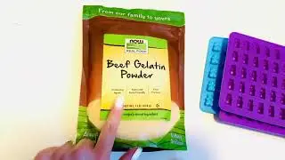 DIY Gummy Bears -Gummy Bear Candy Molds Silicone -Beef Gelatin Amazon Ingredients Gummie Candy