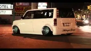 Toyota bB on air | Dropped