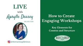 How to Create Engaging Workshops