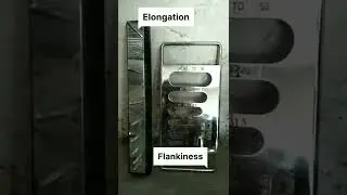 Flakiness Index and Elongination Index 