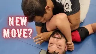 Did I create a new move?...variation of the gift wrap, arm triangle, & Ezekiel - Reupload