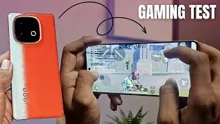 Gaming Test iQOO neo 10 | Snapdragon 8s 4gen, 144hz Refresh Rate | Bgmi Test