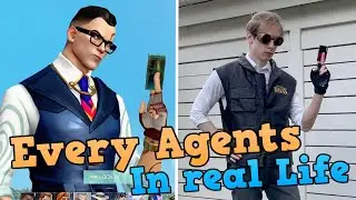 All Valorant Select Animations Montage IN REAL LIFE!! (All 19 characters - Episode 5 Act 2)
