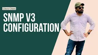 SNMP V3 configuration on cisco devices     