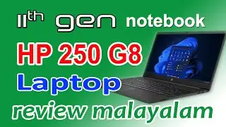 unboxing HP 250 G8 notebook malayalam review 2022