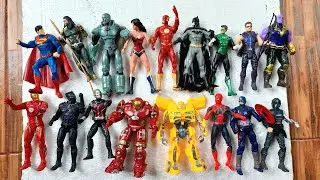 Menemukan mainan, Mencari mainan Avengers, dc marvel, spider-man, hulk #foundtoy