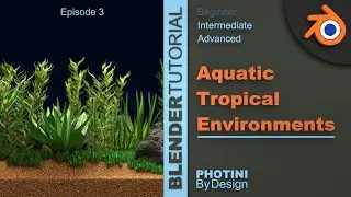 Tropical Aquarium Part 3 - Blender Tutorial