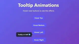 Learn All CSS Tooltips in 6 Minutes 🔥