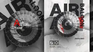 MAKING VINTAGE POSTER DESIGN | PHOTOSHOP TUTORIAL | NEW DESIGN