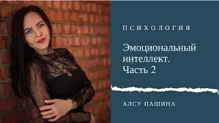 Эмоциональный интеллект. Часть 2.