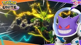 Gengar Gameplay in New Map Theia Sky Ruins 🚀🚀| Pokemon Unite India