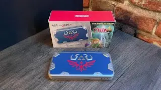 UNBOXING — New Nintendo 2DS XL Console: Zelda Hylian Shield Edition (GameStop Exclusive: 2018)