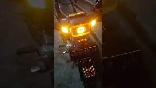 TERANGNYA BUKAN MAIN..😍 Lampu led Daymaker Pada Honda Astrea