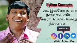 Simple Python Program Shorts | Python for beginners | Python in Tamil |  @kalaistechiview4611