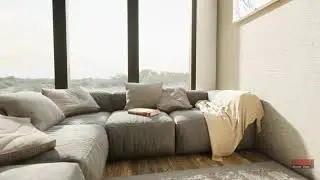 Blender UE5 Cloth On Sofa
