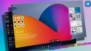 Love MacOS ❤️ but Like Windows (Windows theme)