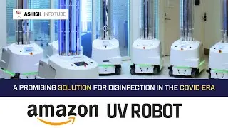 Amazon's UV Robot  Future of Disinfection  #covid19 #amazon #uv #robot