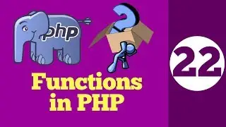 22-Functions in PHP Hindi | How to create function in PHP