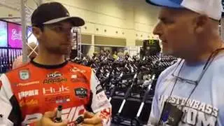 2016 ICAST  Abu Garcia 9:1 Spinning reel with Brandon Palaniuk - 2016-07-13