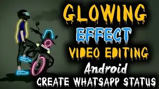 SCRIBBLE GLOWING EFFECT VIDEO ON ANDROID|GLOWING LINE EFFECT| Tutorial Scribble Beat in kinemaster