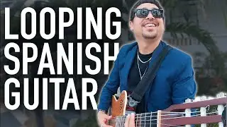 Live Looping Spanish Guitar Song with Boss RC-505