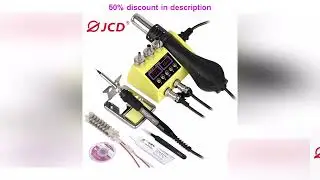 Latest Products You Must Know! JCD 750W SMD 2 In 1 Soldering Station Led Digital Welding Rework S