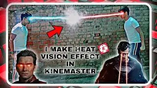 i make heat vision effect in kinemaster|| 
