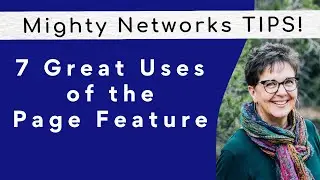 Multipurpose Page Feature | Mighty Network Tips & Tutorial