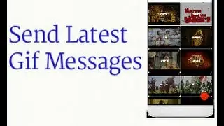 Send latest Gif  Messages
