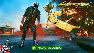 Cyberpunk 2077 │Часть 92│● Приступ киберпсихоза ● Приморье ● прохождение на XboxOneX