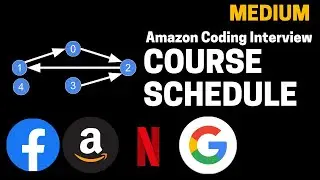 Graph Interview Question - Course Schedule (Topological Sort)