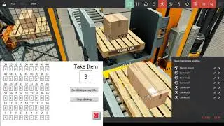 Automated Warehouse with Siemens S7-1500