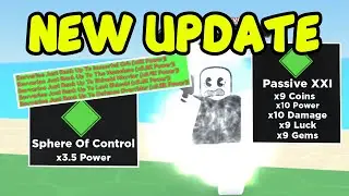 UPDATE 15 - NEW PASSIVES + RANKS AND MORE! Anime Evolution Simulator!