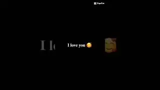 I love you my darling  