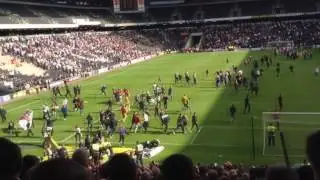 Sheffield United Fans at MK Dons