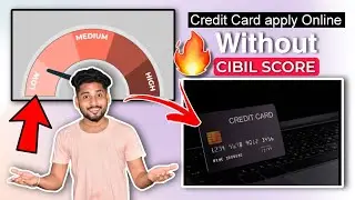 Credit card apply online without income proof 2024 || How to apply Credit card without CIBIL SCORE