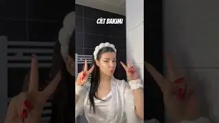 Gözde Akgün | CİLT BAKIMI YAPIYORUM💕 | 