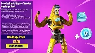 THE *NEW* P-1000 SKIN CHALLENGE PACK IN FORTNITE!!! (TRAVELER PACK)