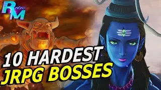 10 Hardest JRPG Boss Fights!