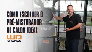 Como escolher o Pré-misturador de calda ideal para sua operação de drone