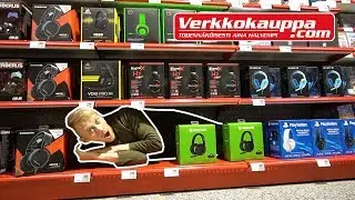 OVERNIGHT CHALLENGE in ELECTRONIC STORE