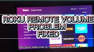 Roku Remote volume problem Fixed