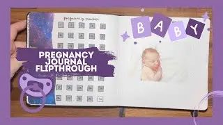 Pregnancy Journal Flipthrough 👶🏼 - Vlogmas Day 18