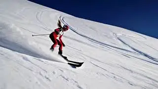 Graceful Ski Descent - Sora