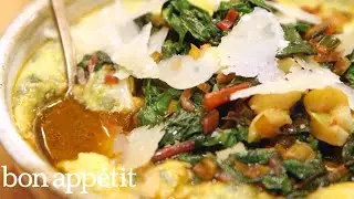 Carla Makes Healthy Weekday Polenta With Greens | Bin It To Win It | Bon Appetit