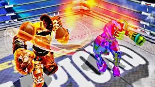 Full Element Robot Zeus Head Real Steel Champions Tournament Gameplay FHD