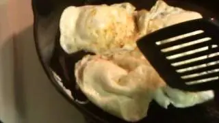Cast iron three egg flip over