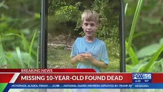 KSP: Missing 10-year-old Jackson boy found dead