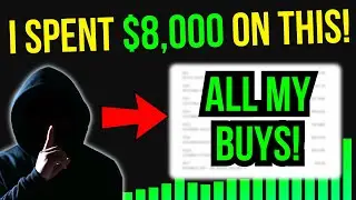 I Spent $8,000 On These 10 Dividend Stocks & ETFs This MONTH!